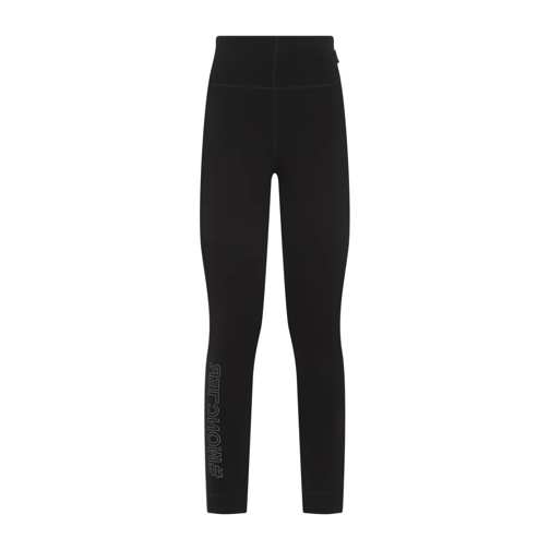 Moncler Leggings Black Polyamide Leggings Black