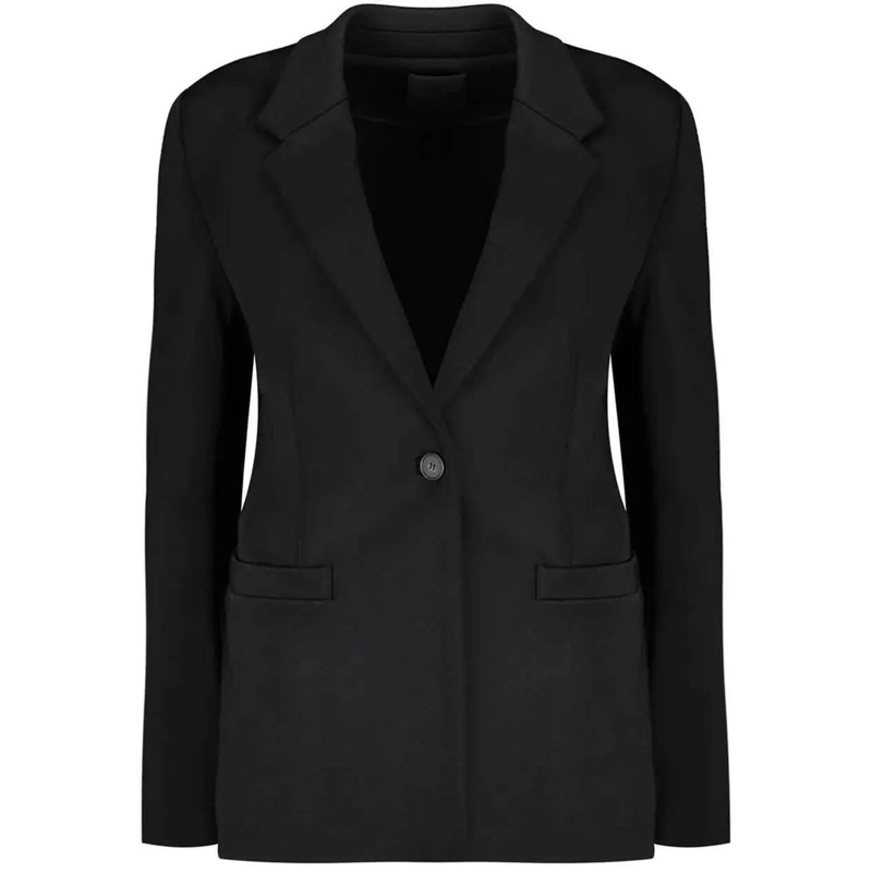 Givenchy T-Shirt GIVENCHY Black Slim Fit Tailored Jacket schwarz