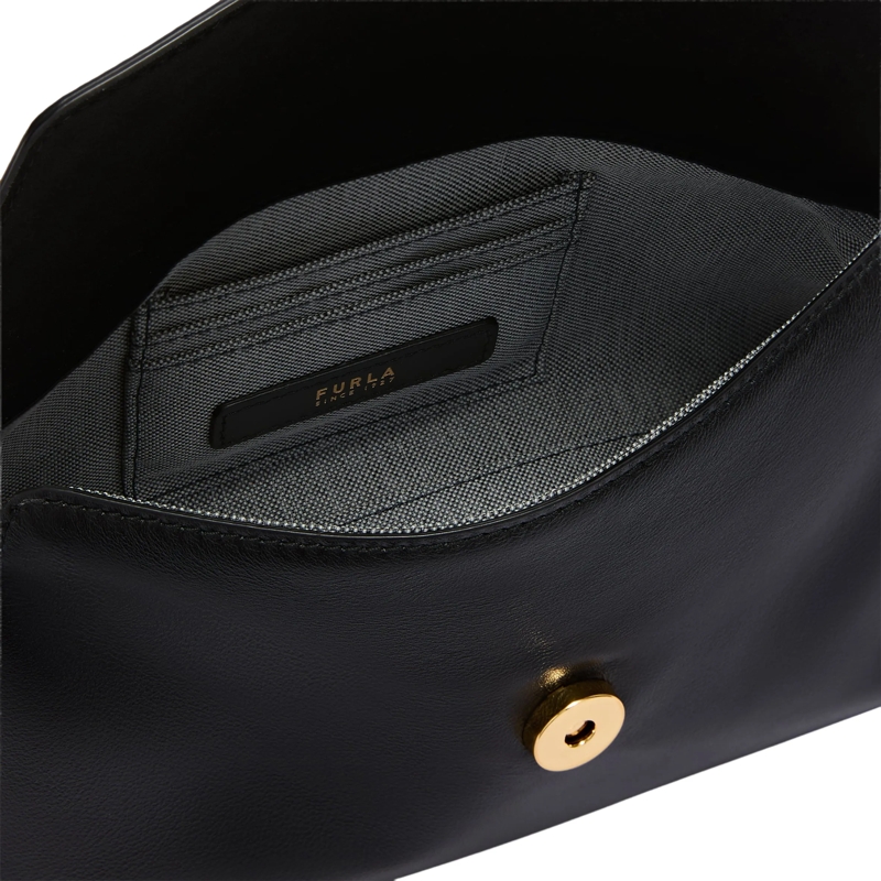 Furla Crossbody Bag Furla Sfera Soft Mini Crossbody Top Handle Nero(Image 4)