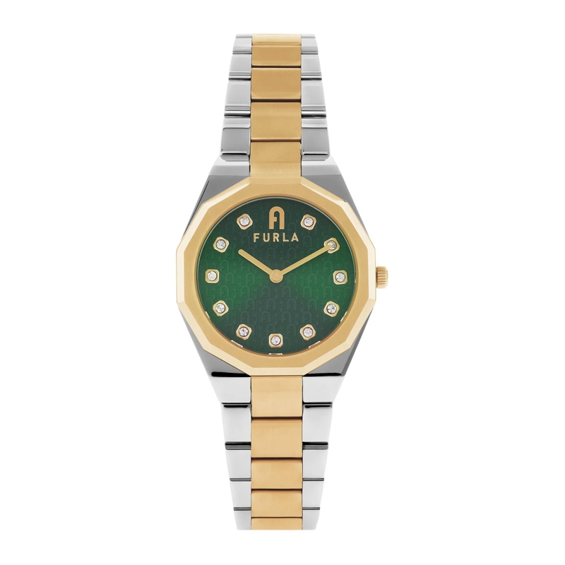 Furla Quarzuhr Quarz-Analoguhr Furla 1927 gold