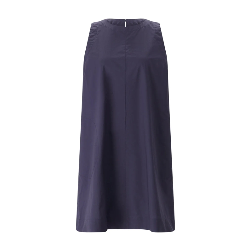 Roberto Collina Mini-robe Minikleid aus Baumwolle dunkelblau(Image 4)