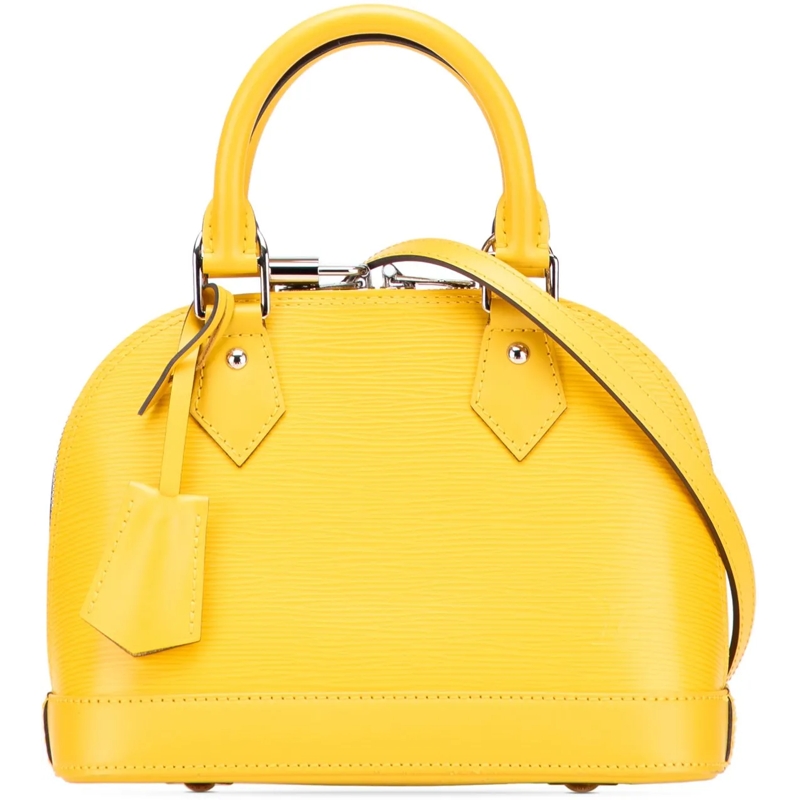 Louis Vuitton Schultertasche Epi Alma BB gelb