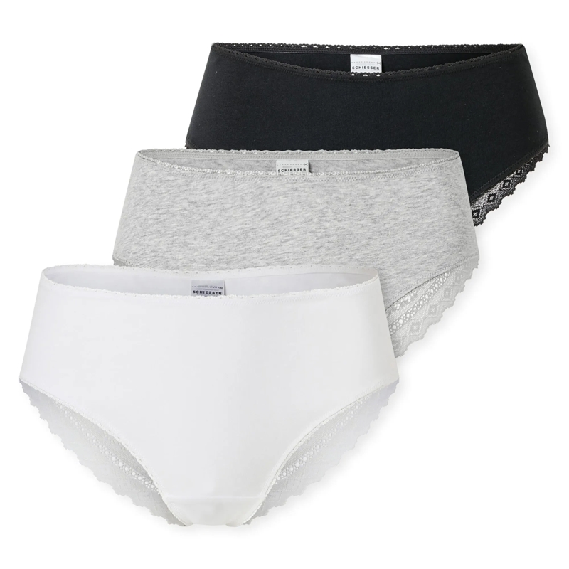 SCHIESSER  3er Pack bunt