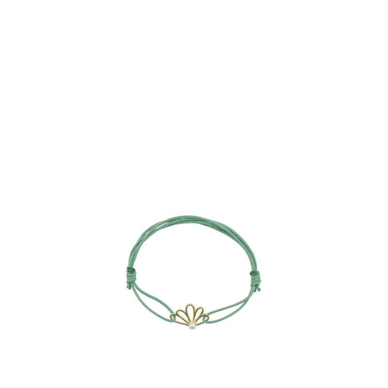 Aliita Bracelet Adjustable Cotton Cord Bracelet With Flower-Shaped Not Applicable