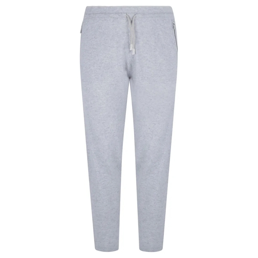 Eleventy Jogginghosen Grey Drawstring Waist Pants Grey