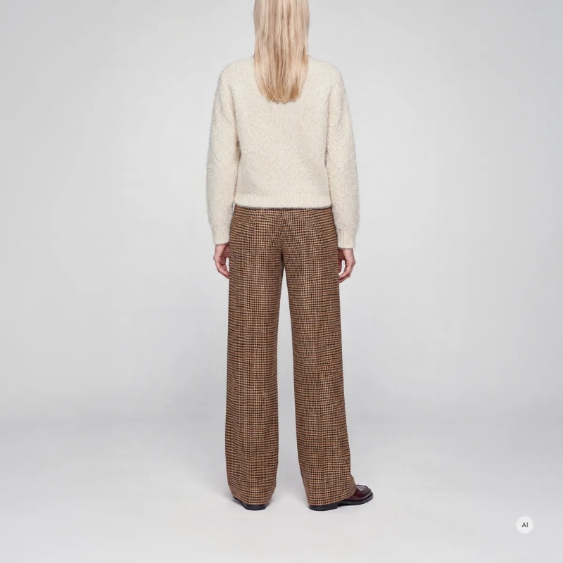 Marc Aurel Strickjacke- aufgesetzte Taschen- Rippenbündche beige | Blazer