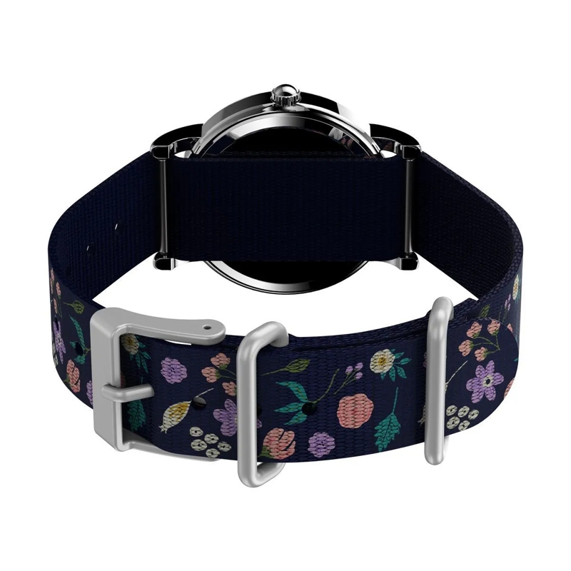 Timex Automatikuhr Analoge Uhr Timex Weekender X Peanuts Floral transparent(Image 5)