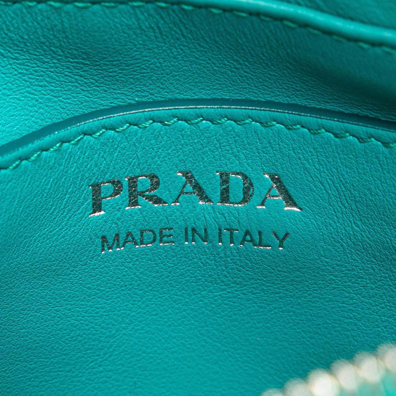 Thumbnail - Prada Hobo Bags - Soft Calf Diagramme Camera Bag - Gr. unisize - in Blau - für Damen