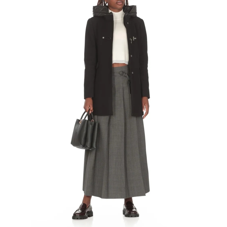 Black toggle coat on sale