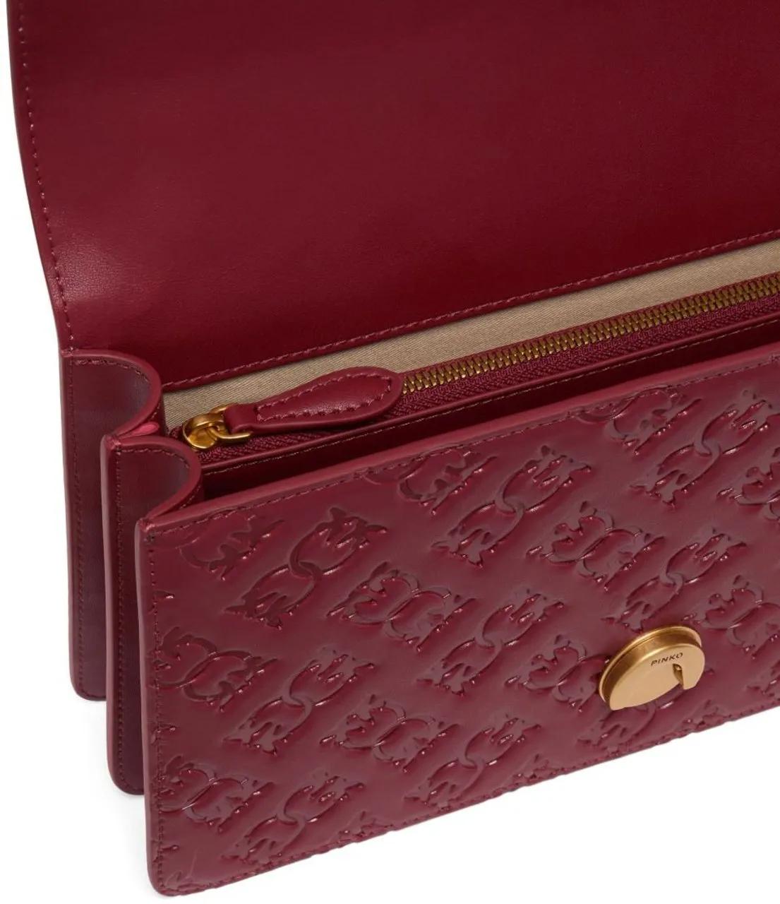 pinko Hobo bags Leather Love Bag in rood