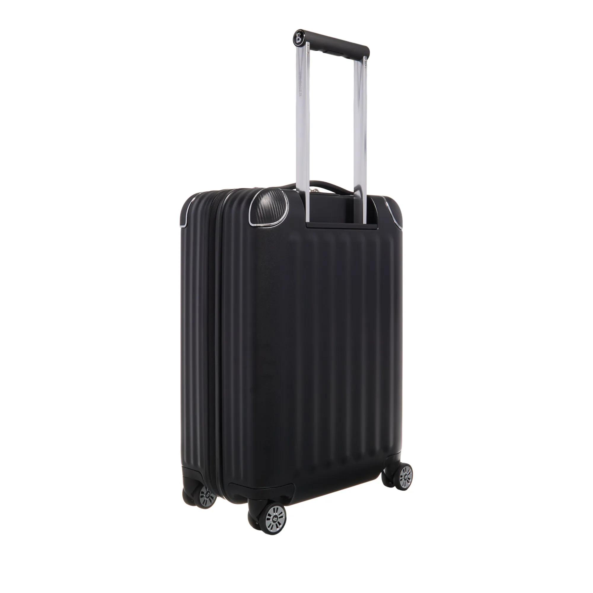 Bogner Koffer Piz Deluxe C55 Pro Trolleycase Svz 4W in zwart