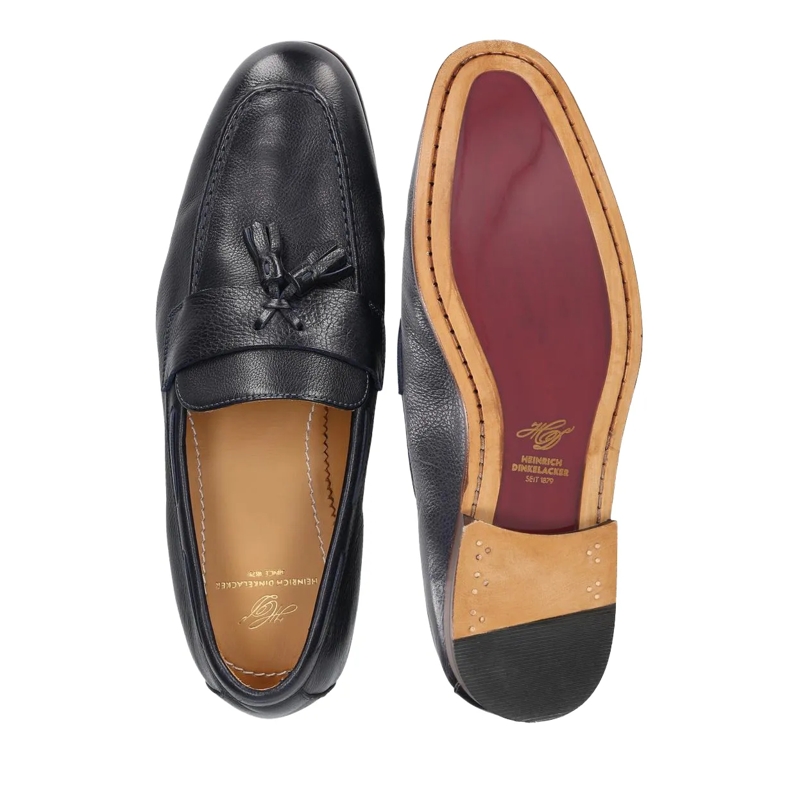 Heinrich Dinkelacker Loafer Loafer Amalfi Plain Tassel W dunkel-blau(Image 4)