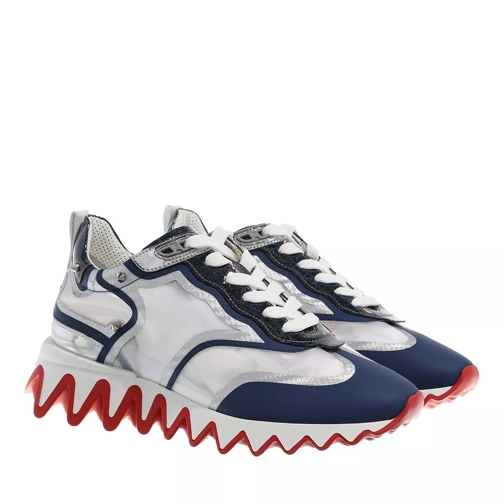 Christian Louboutin Sharkina Sneakers Blue White Low-Top Sneaker