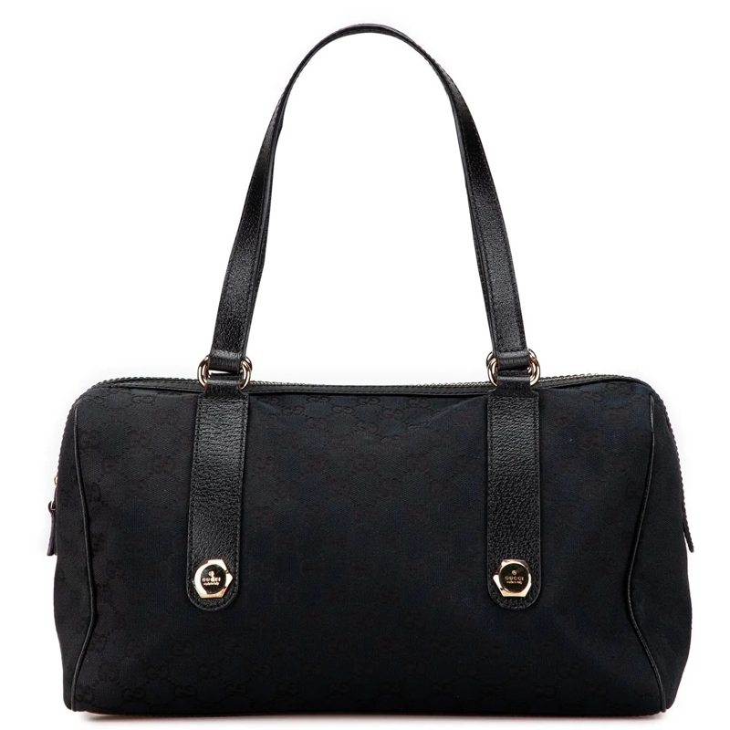 Gucci Schultertasche GG Canvas Charmy Shoulder Bag schwarz