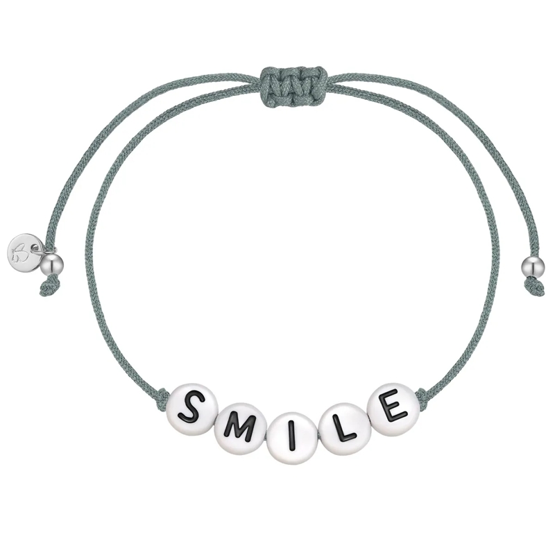 Glanzstücke München Armband Sterling Silber Armband SMILE silber