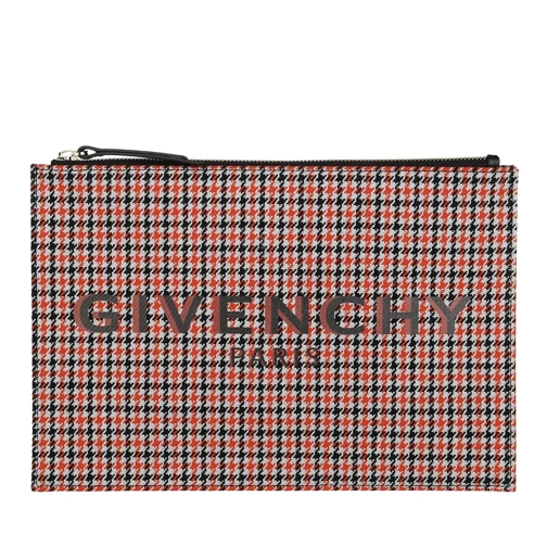 Givenchy Medium Pouch Checked Multi Clutch