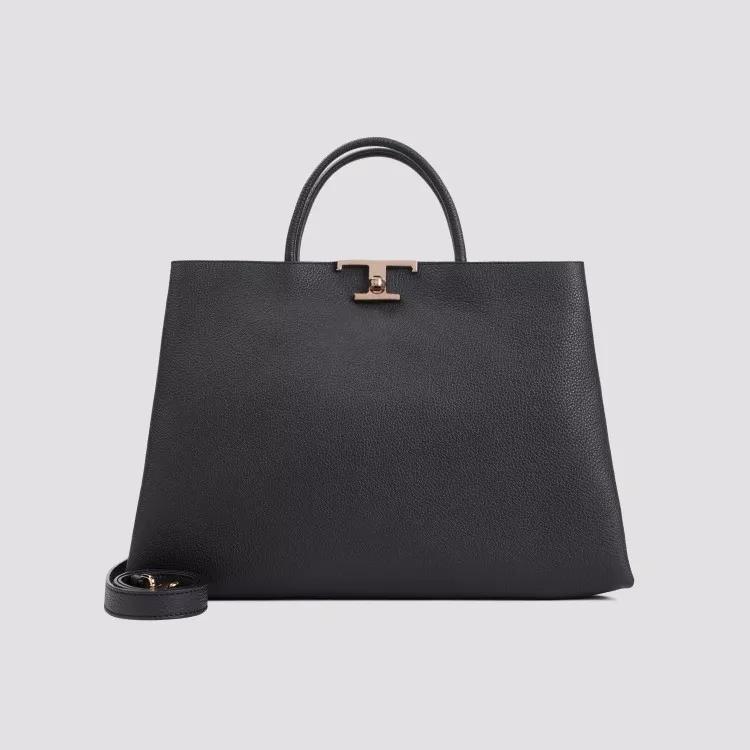 TOD'S Totes T Timeless Shopping Bag in zwart