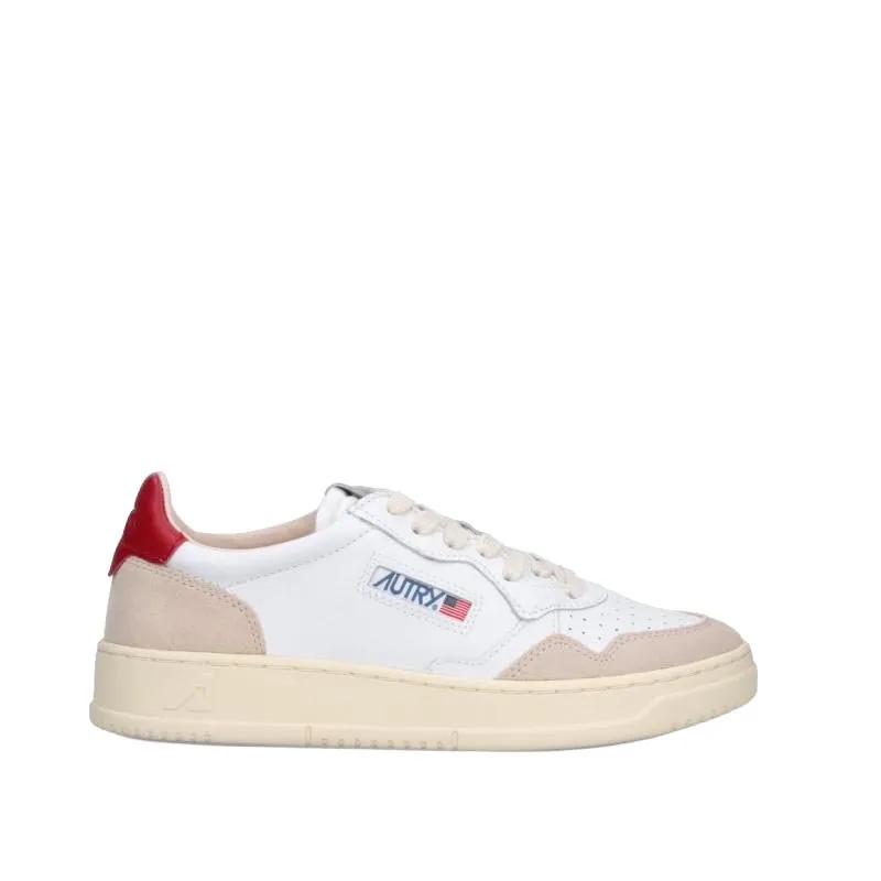 Autry International Low-Top-Sneaker "Medalist" Low-Top Sneakers White Rot(Image 4)