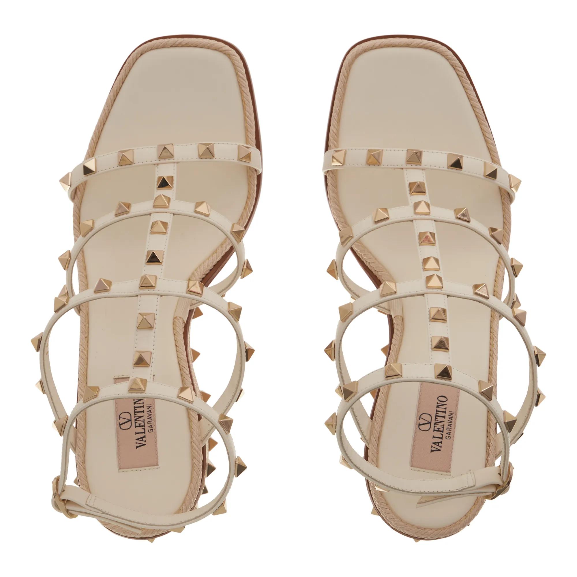 Thumbnail - Valentino Garavani Espadrilles - Wedge Espadrillas - Gr. 37 (EU) - in Weiß - für Damen