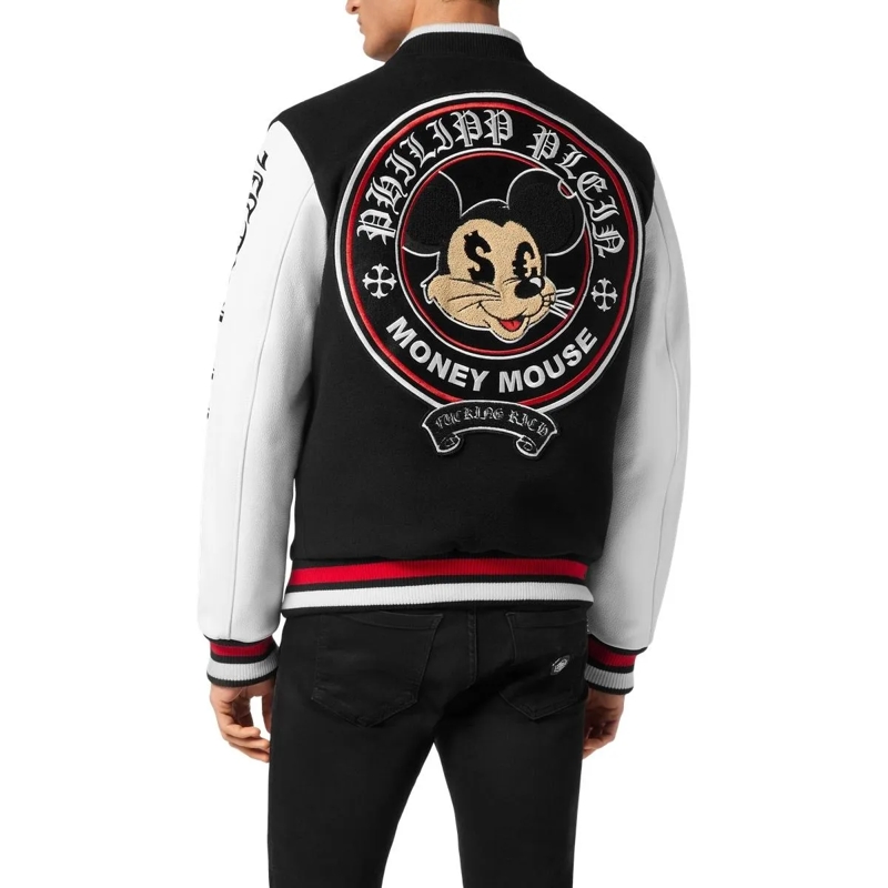 Philipp Plein Bomberjacke Bomberjacke schwarz(Image 4)