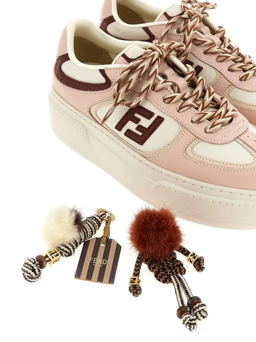 Thumbnail - Fendi Low-Top Sneaker - ' Match' Sneakers - Gr. 40 (EU) - in Rosa - für Damen