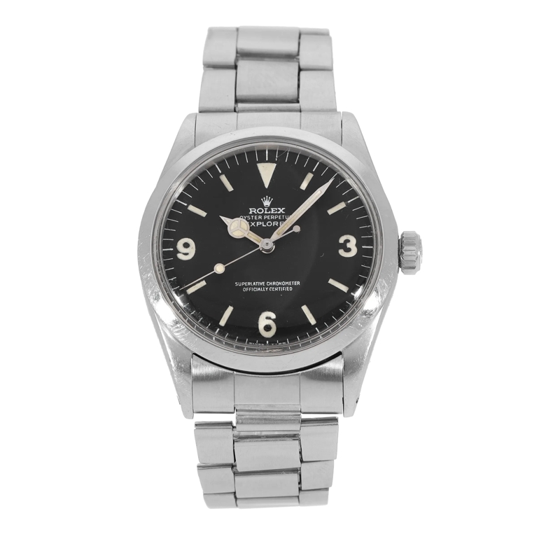 Rolex Automatisch Horloge Explorer Schwarz