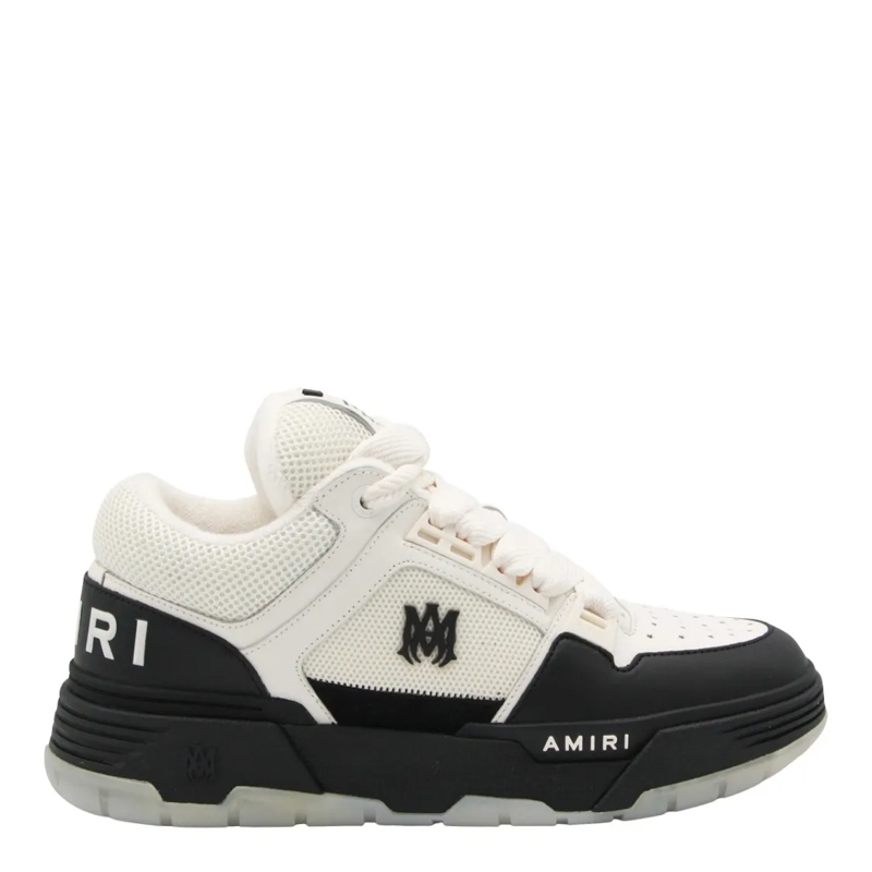 Amiri Lage-top sneaker Sneakers With Bold Branding Grey