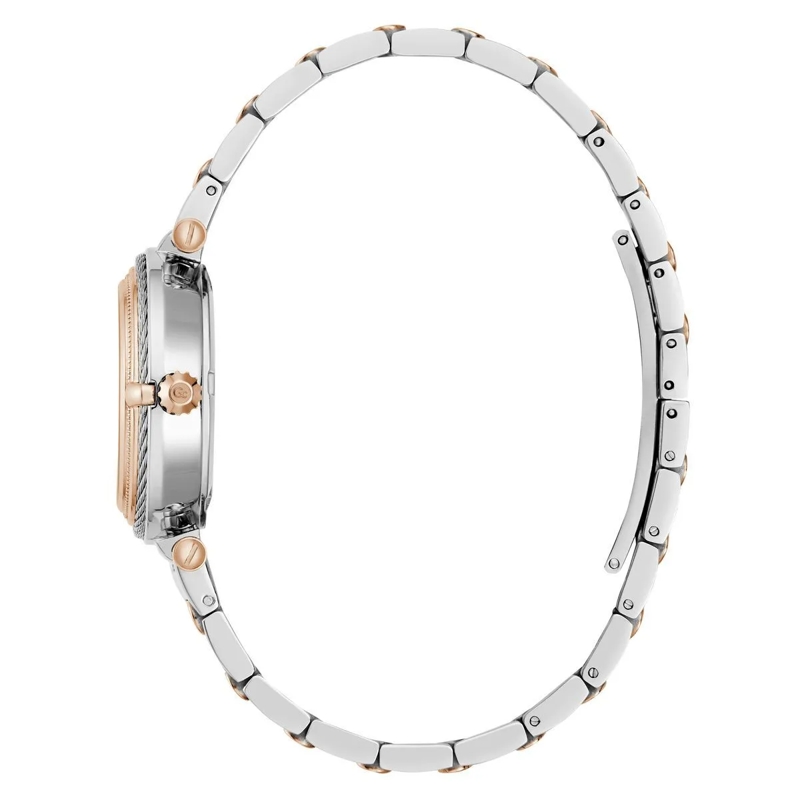 GC Quarzuhr Quarz-Analoguhr Gc Vogue Cable Mini rose(Image 2)