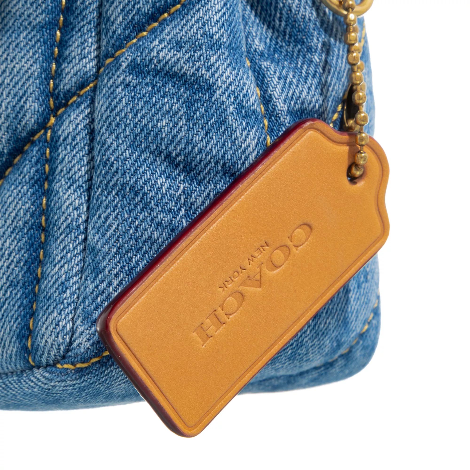 Coach Crossbody bags Qlt Dnm Tabby Sb 20;Brass Ind in blauw