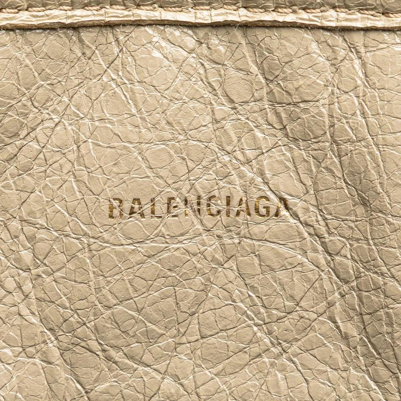 Thumbnail - Balenciaga Hobo Bags - Medium Woven Calfskin Barbes East West Shopper Bag - Gr. unisize - in Grau - für Damen