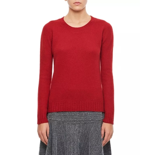 Drumohr Lambswool Sweater Red 
