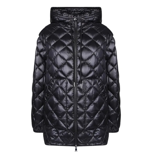 Moncler Padded Down Jacket With Hood Black 