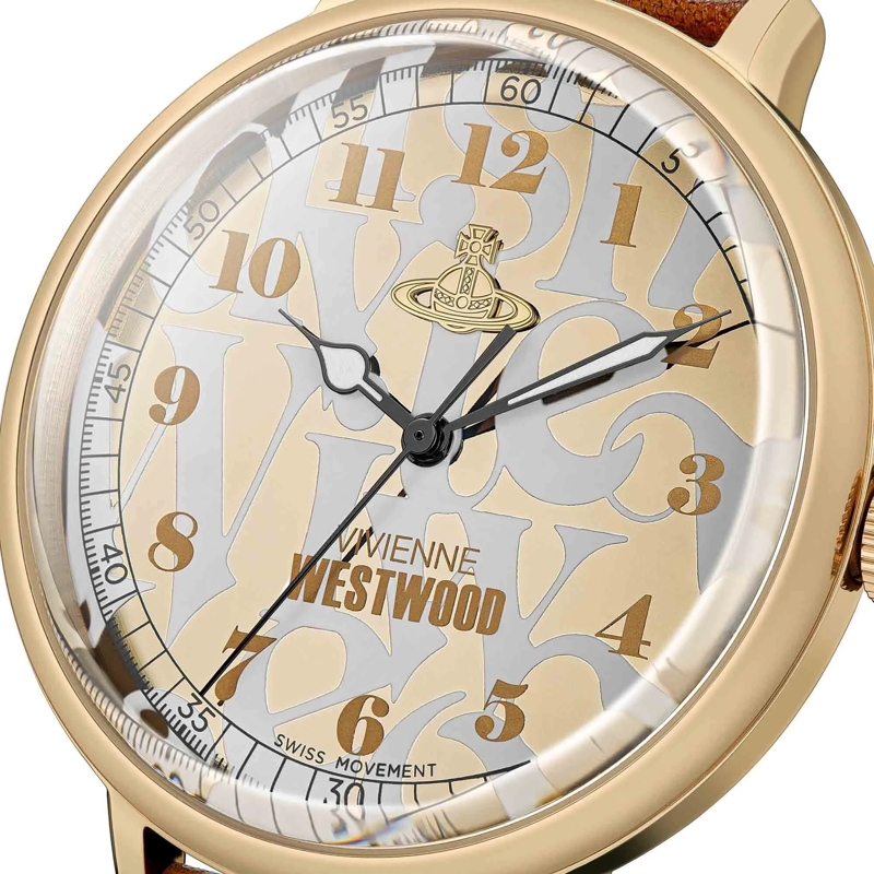 Vivienne Westwood Quarzuhr Quarzuhr Cavendish braun(Image 3)