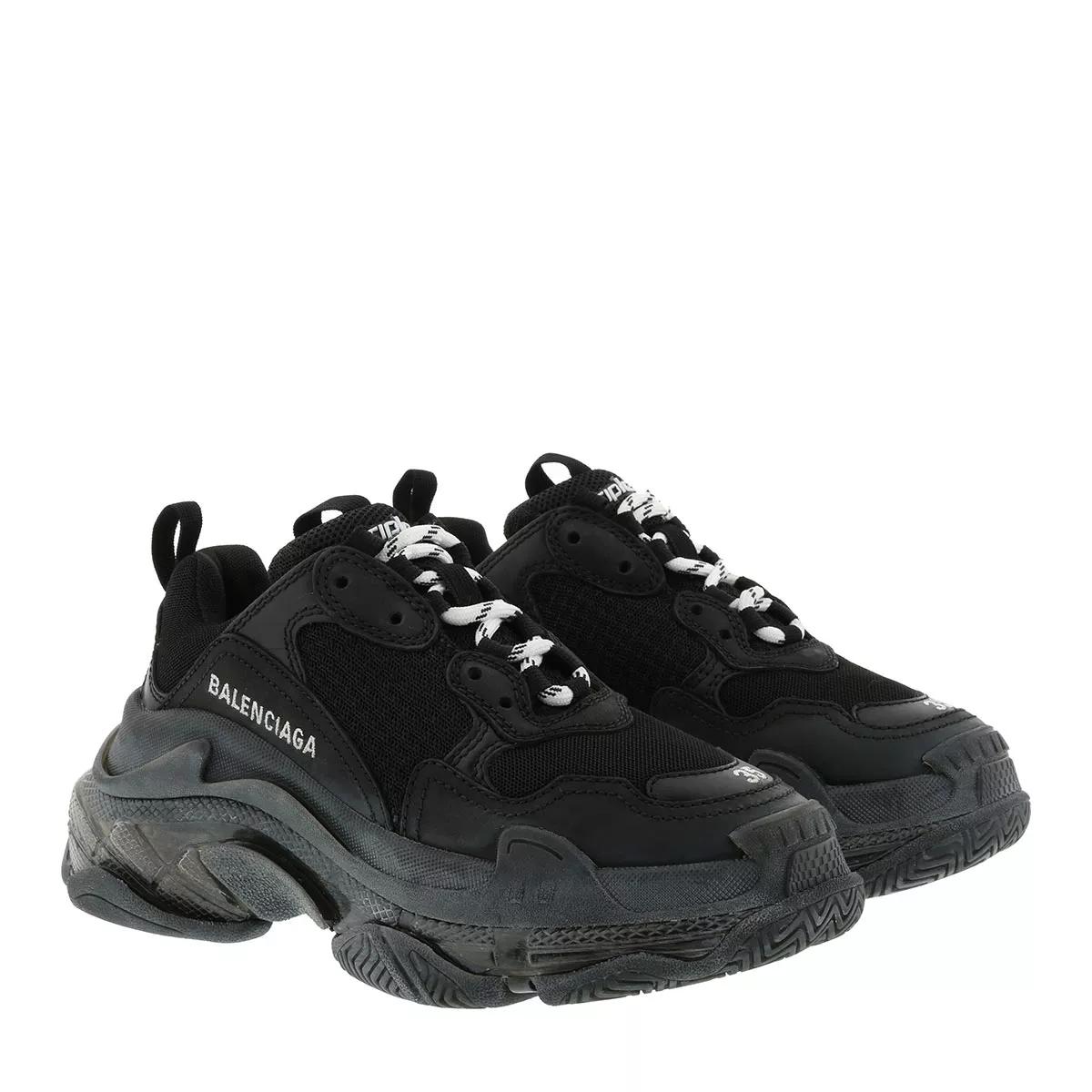 Zwarte balenciaga shop triple s