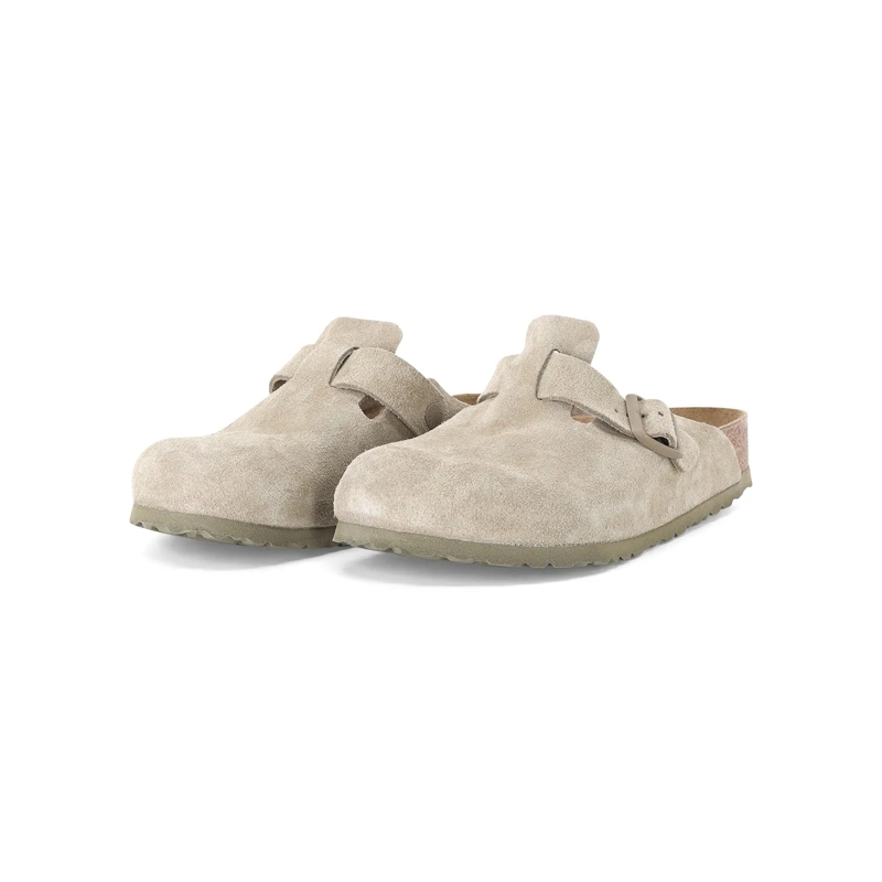 Birkenstock Schnürschuhe Sandalen aus Veloursleder grün