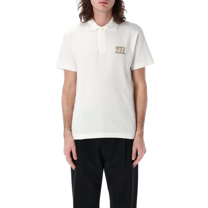 Burberry Polo shirt Cotton Polo Shirt White