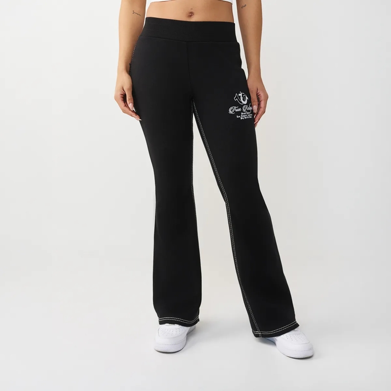 True Religion Jogginghose Flare Sweatpants schwarz(Image 6)