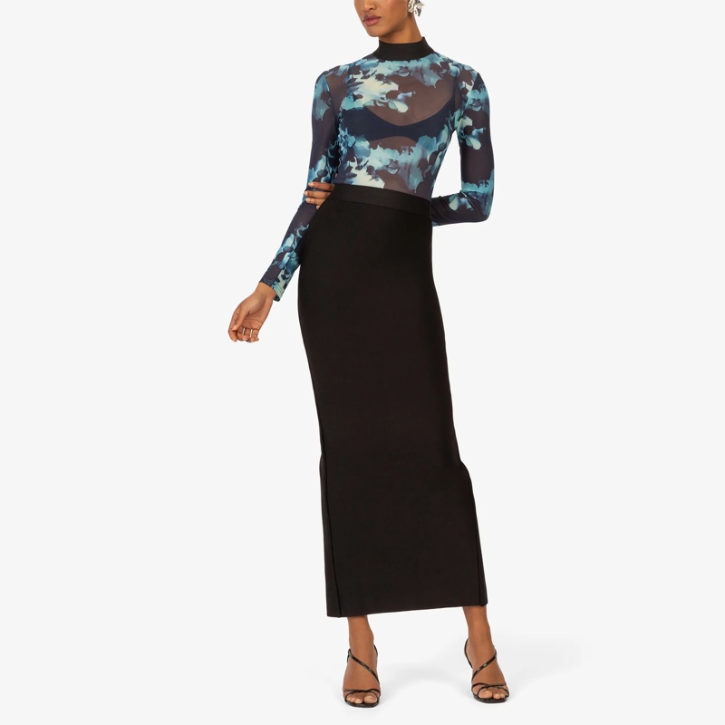 Kraimod Cocktailkleid Bandagekleid blau(Image 6)