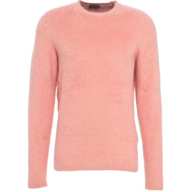 Roberto Collina  Brushed knit sweater rose