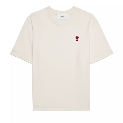 AMI Paris ORGANIC COTTON T-SHIRT 100 white T-Shirts