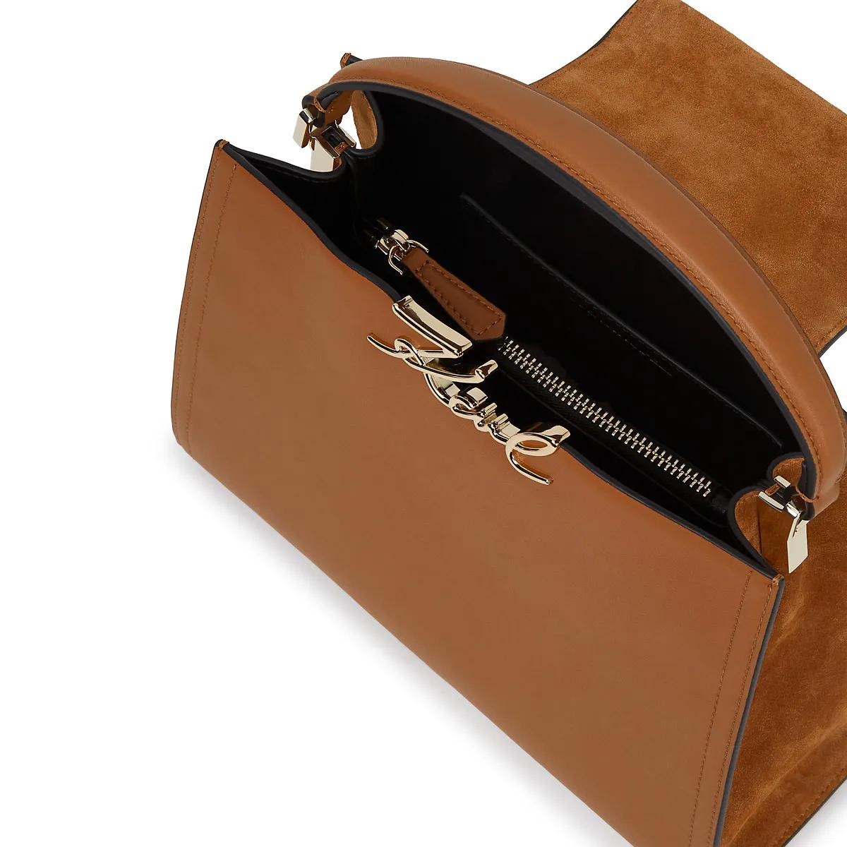 Thumbnail - Karl Lagerfeld Crossbody Bags - K/Signature Handtasche mit Wildlederakzenten und G - Gr. unisize - in Braun - für Damen