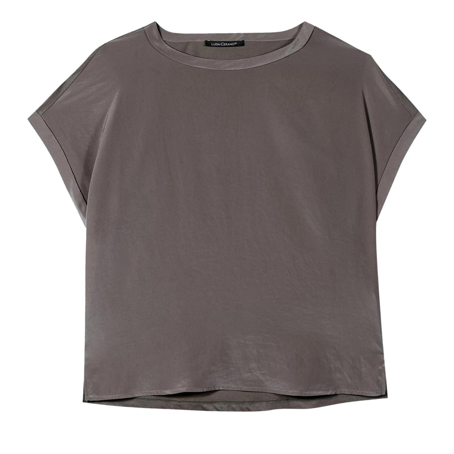 Luisa Cerano - Jersey-T-Shirt - Größe 36 - taupe