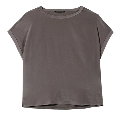 Luisa Cerano Top Jersey-T-Shirt taupe