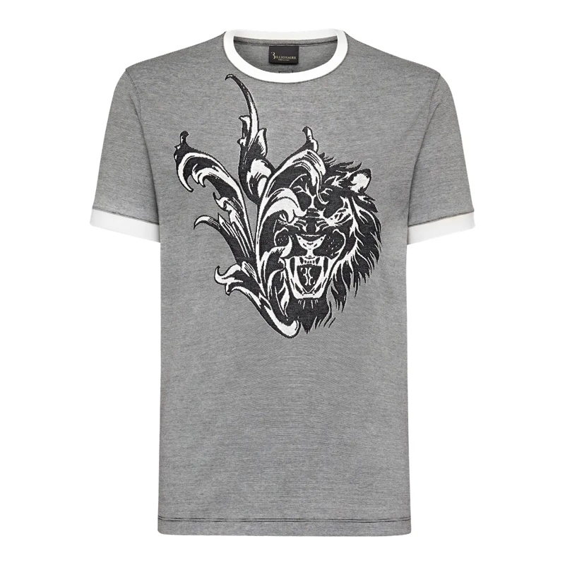 BILLIONAIRE T-Shirt T-Shirt Lion weiss