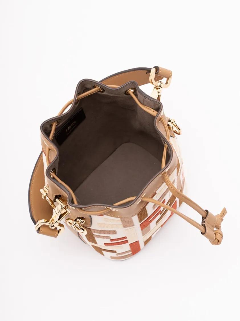 Fendi Bucket bags `Mon Tresor` Bag in beige