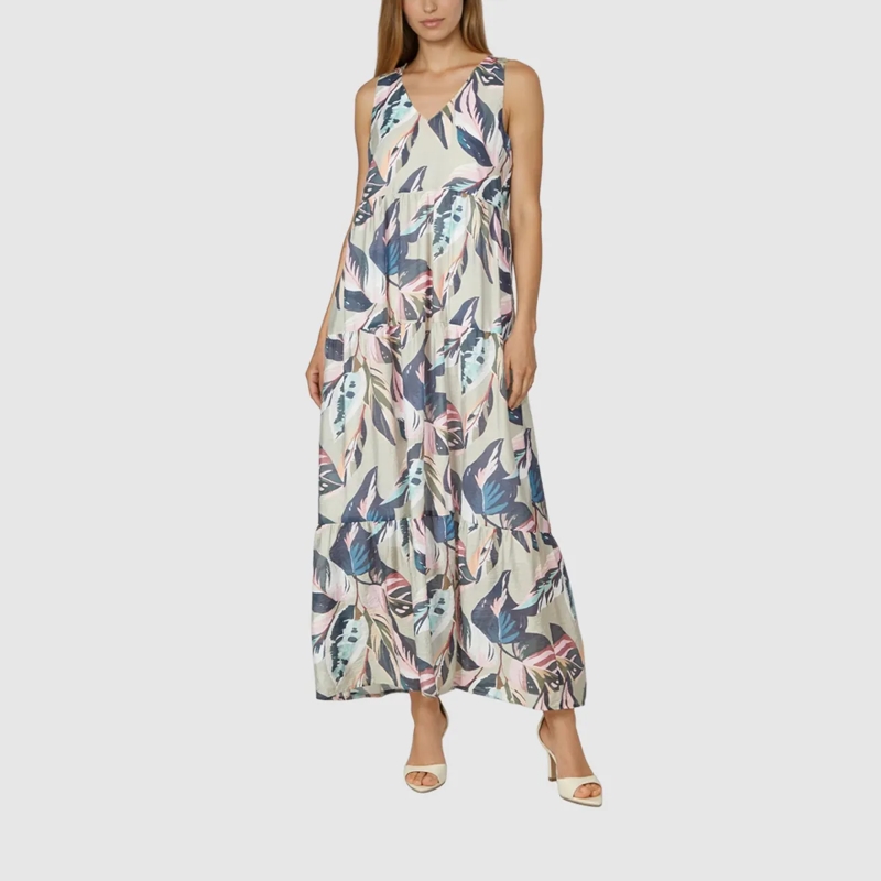 Marc Aurel Maxikleid Maxikleid khaki(Image 2)