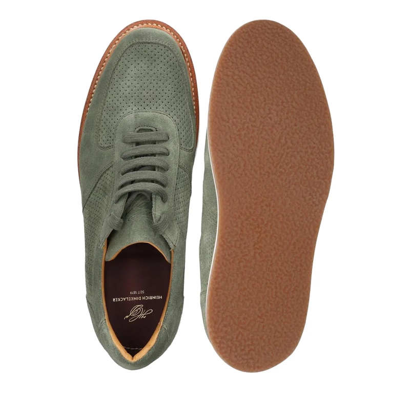 Heinrich Dinkelacker Low-Top-Sneaker Sneaker London Sneaker V grün(Image 4)