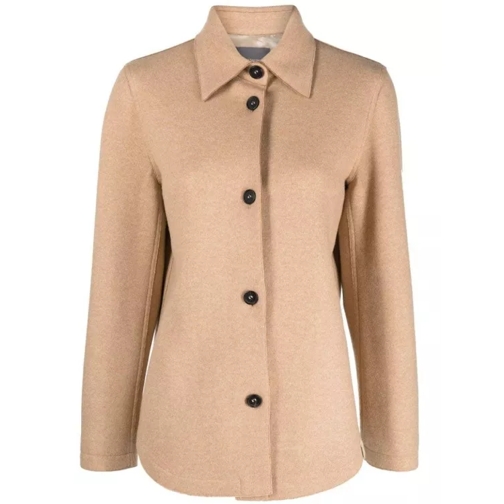 Lorena Antoniazzi Single-Breasted Wool-Cashmere Jacket Neutrals 