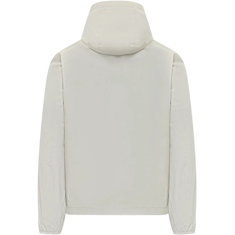 K-Way Parka Giacca con cappuccio e zip frontale weiß(Image 2)