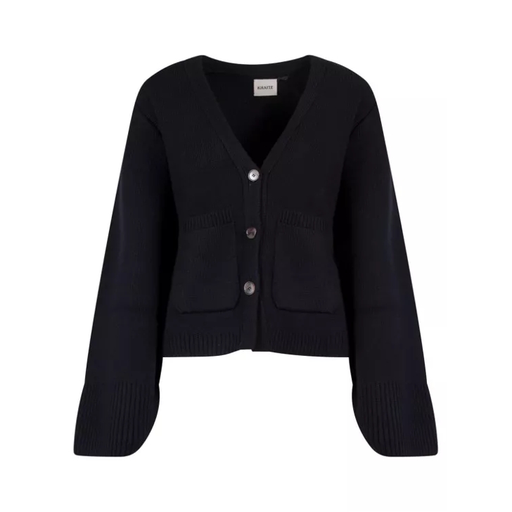 Black deals cashmere cardigan